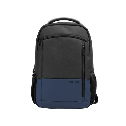 Promate Satchel-BP 15.6" SleekComfort With Multiple Pockets Backpack Blue Bag