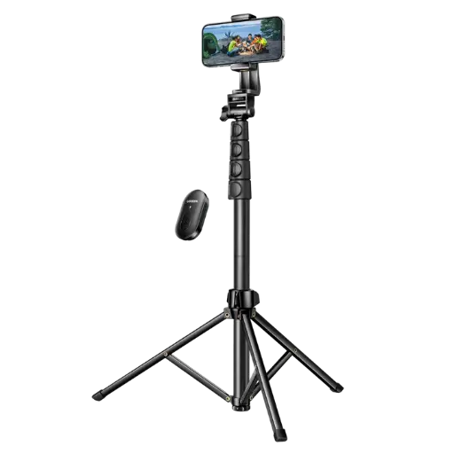 UGREEN 70 inch Aluminum Phone Tripod with Bluetooth Remote 15609